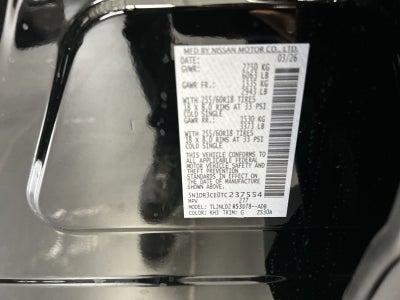 2026 Nissan Pathfinder SL