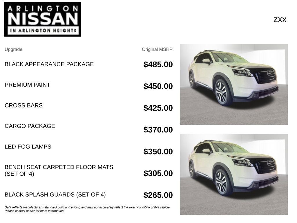 2025 Nissan Pathfinder Platinum
