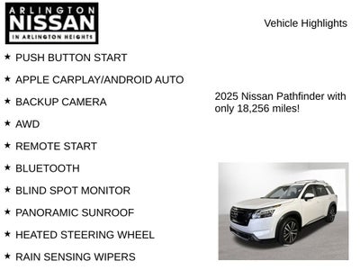 2025 Nissan Pathfinder Platinum