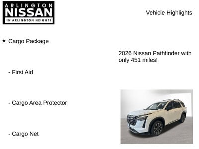 2026 Nissan Pathfinder Platinum