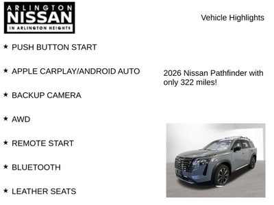 2026 Nissan Pathfinder Platinum