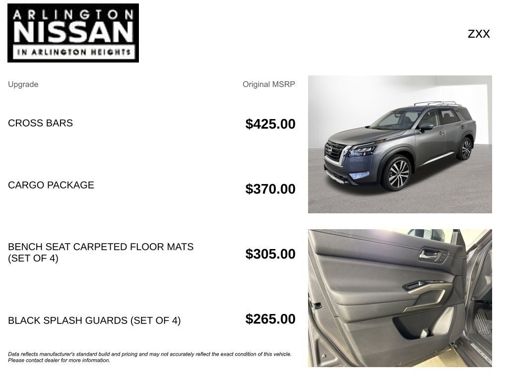 2025 Nissan Pathfinder Platinum