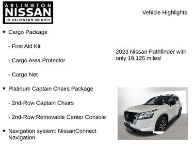 2023 Nissan Pathfinder Platinum