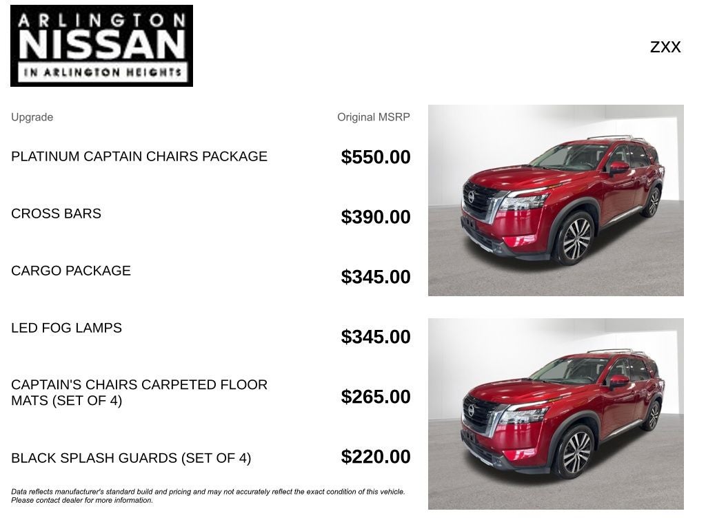 2023 Nissan Pathfinder Platinum