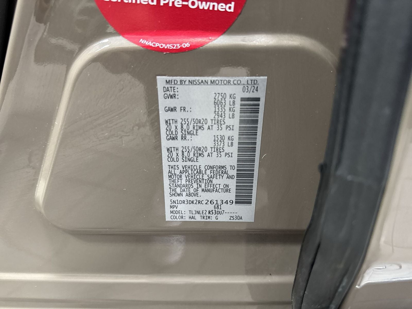 2024 Nissan Pathfinder Platinum