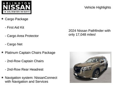 2024 Nissan Pathfinder Platinum