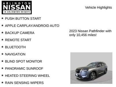 2023 Nissan Pathfinder Platinum