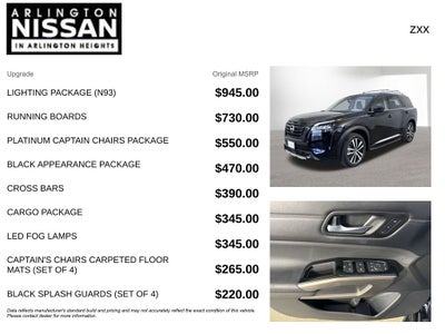 2023 Nissan Pathfinder Platinum