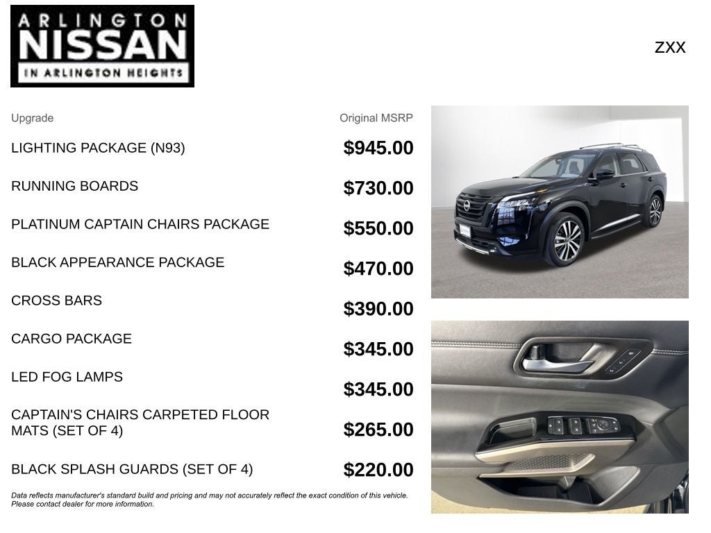2023 Nissan Pathfinder Platinum