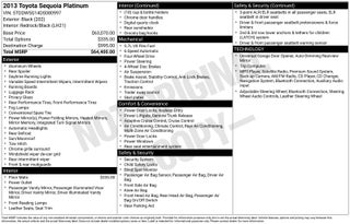 2013 Toyota Sequoia Platinum