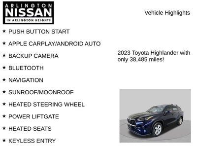 2023 Toyota Highlander LE