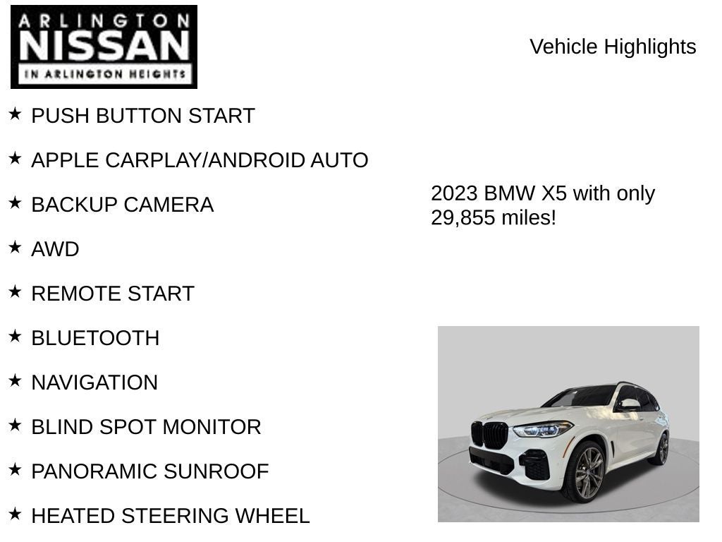 2023 BMW X5 M50i