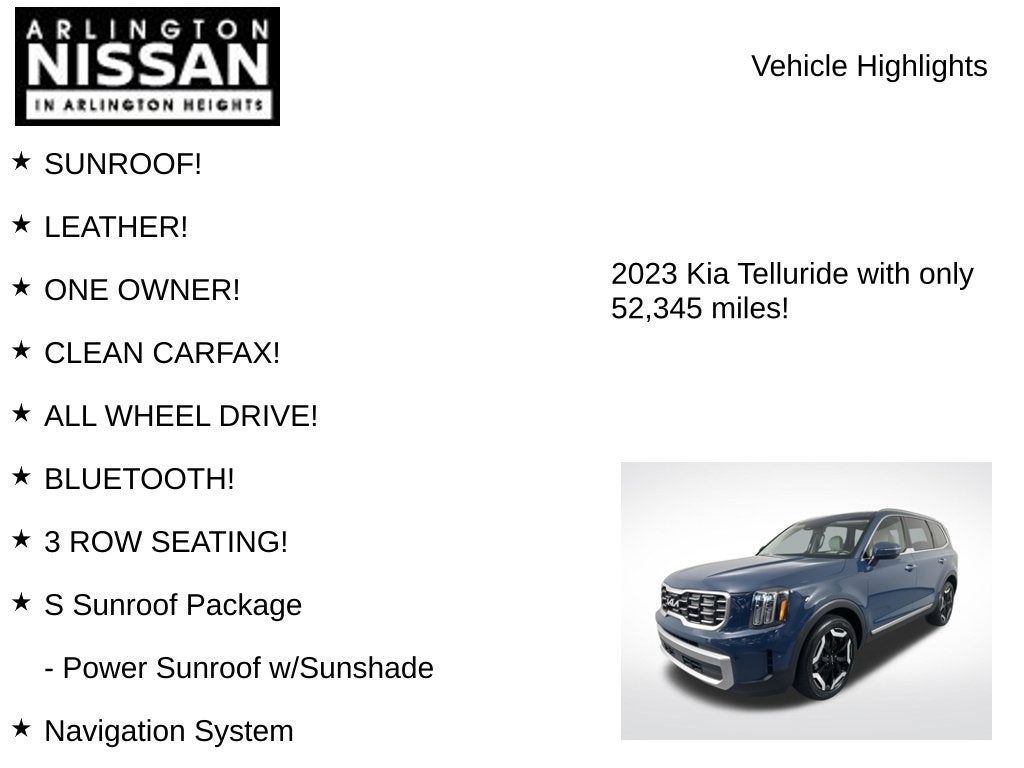 2023 Kia Telluride S