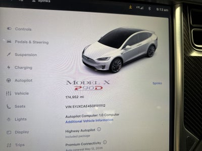 2016 Tesla Model X P90D
