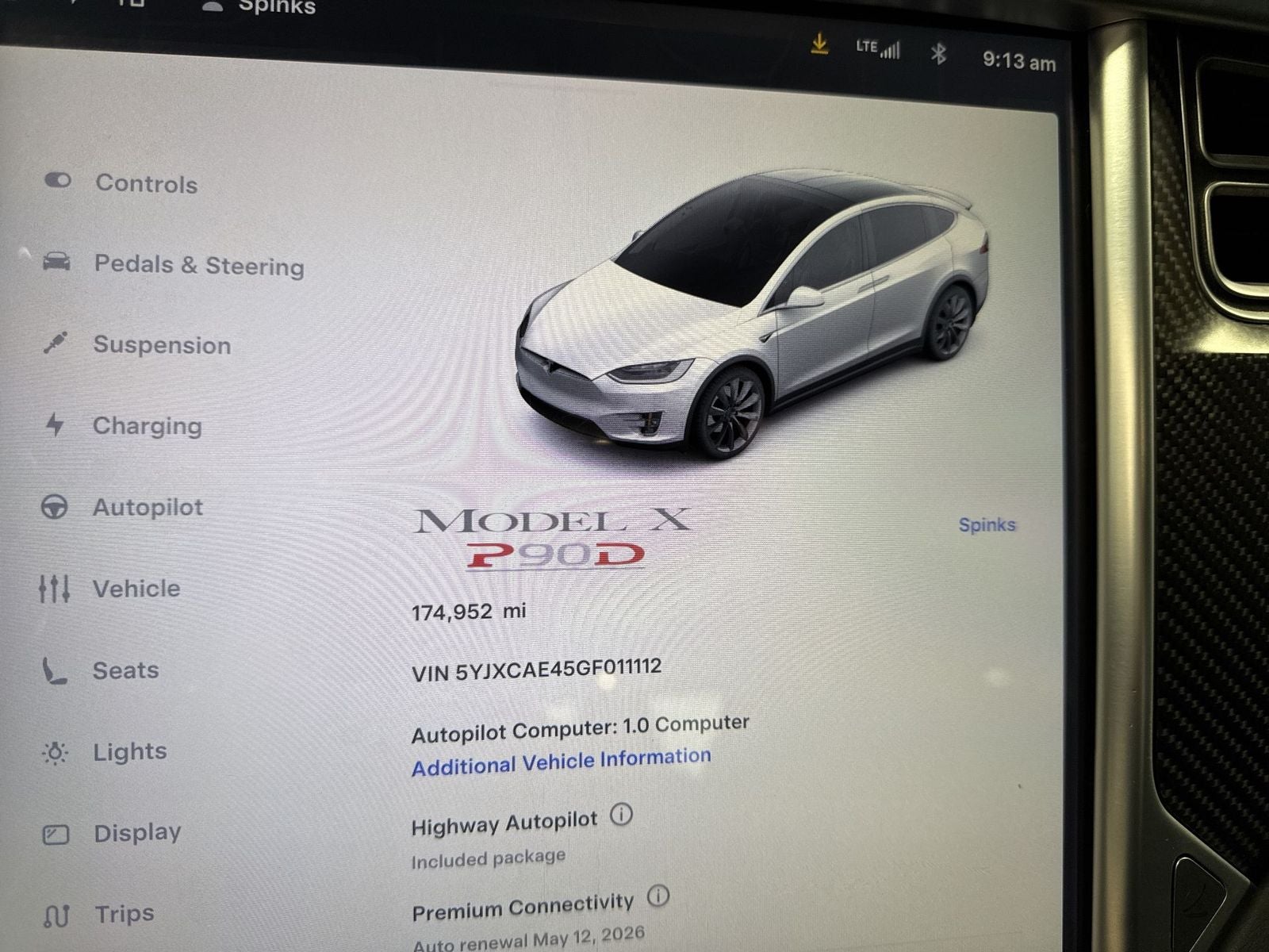 2016 Tesla Model X P90D