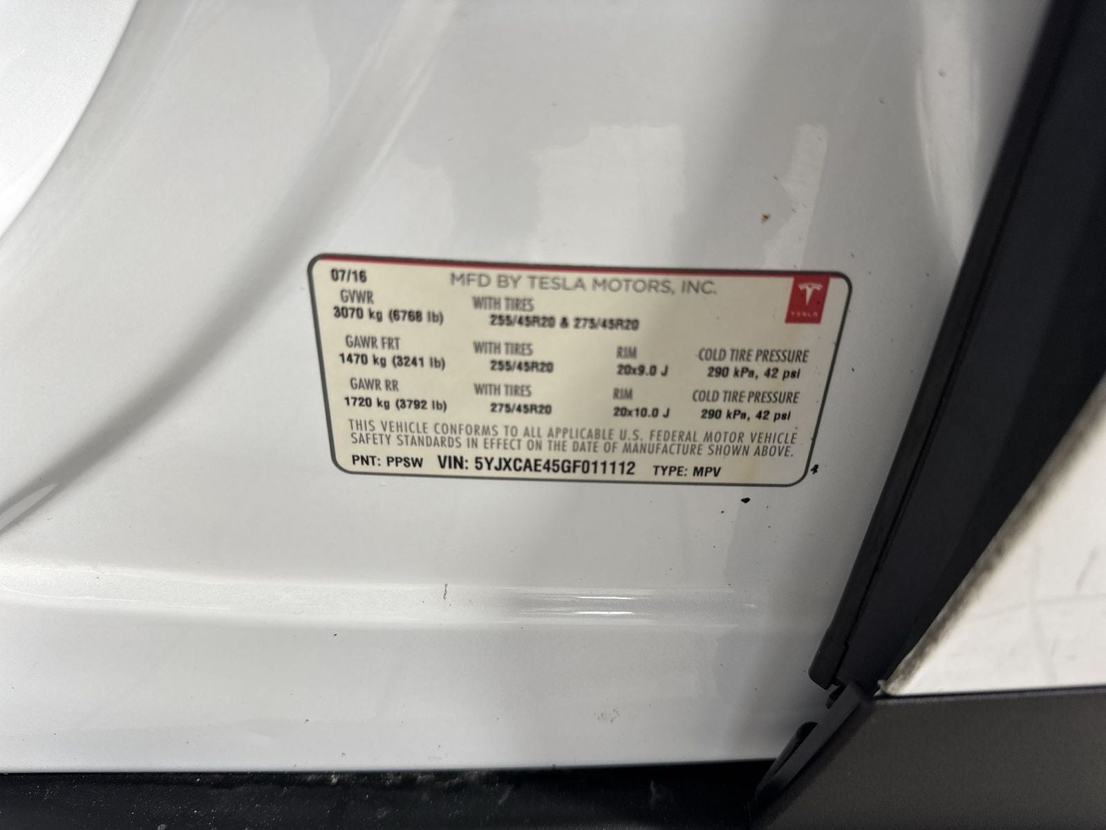 2016 Tesla Model X P90D