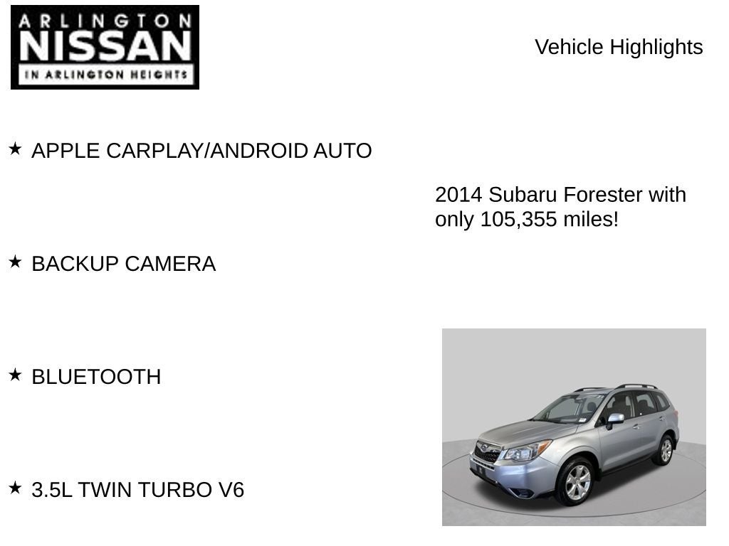 2014 Subaru Forester 2.5i Premium