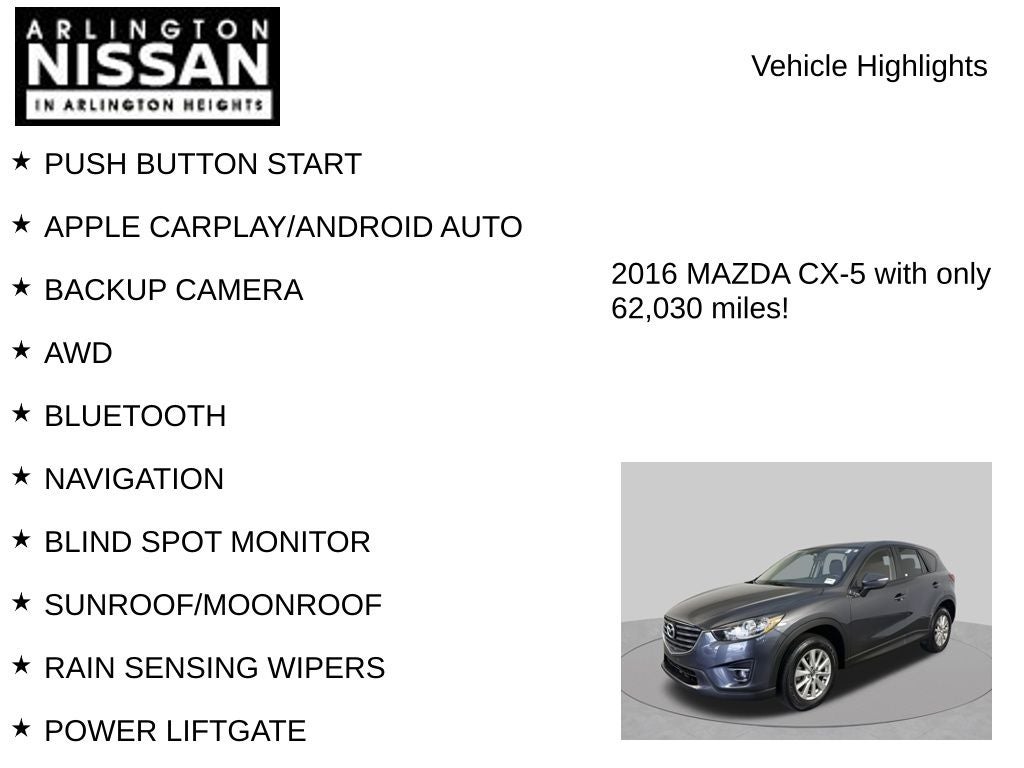 2016 Mazda Mazda CX-5 Touring
