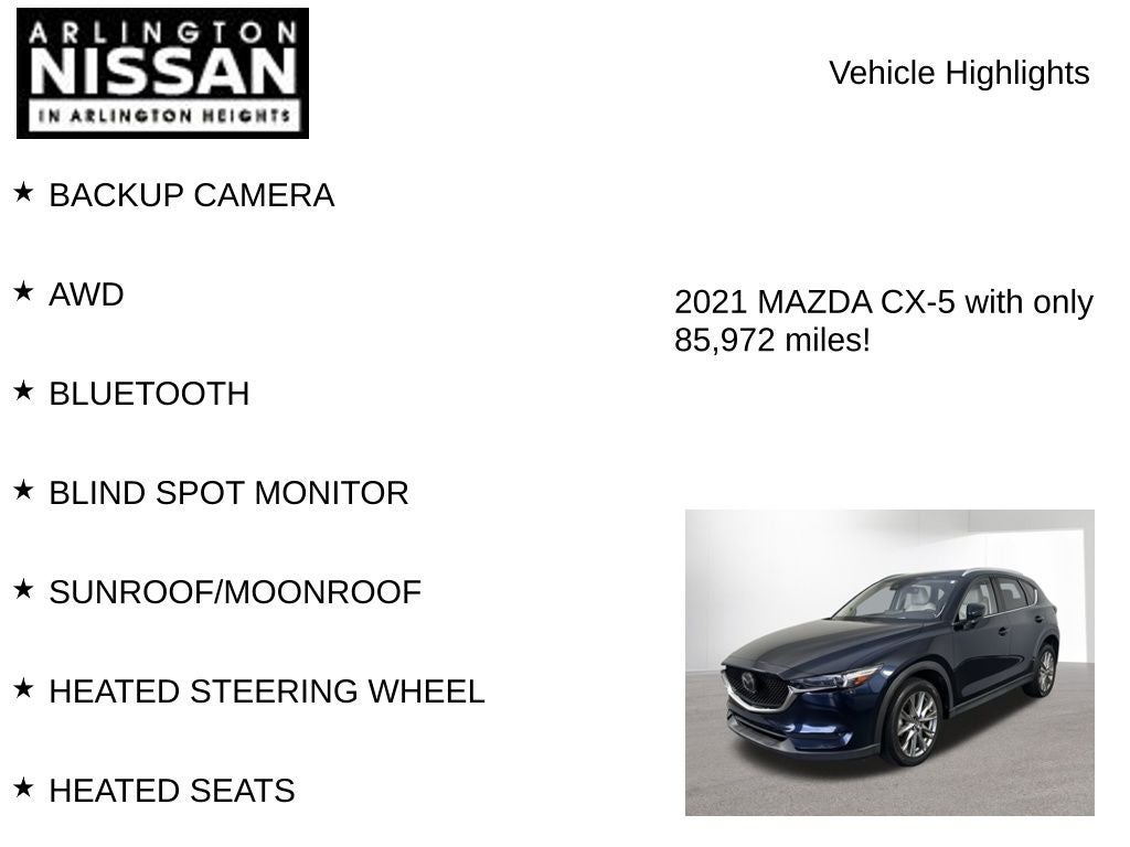 2021 Mazda Mazda CX-5 Grand Touring Reserve