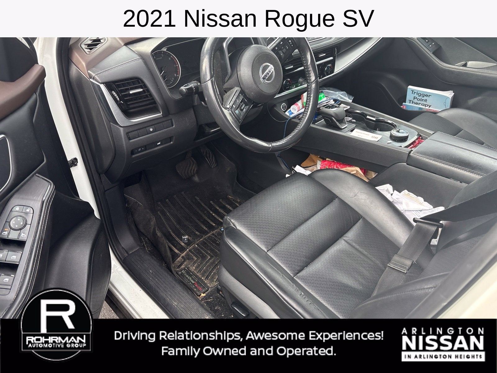 Used 2021 Nissan Rogue SV with VIN JN8AT3BB6MW201131 for sale in Arlington Heights, IL