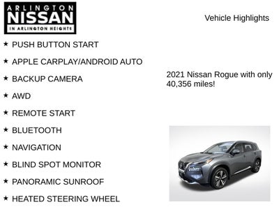 2021 Nissan Rogue Platinum