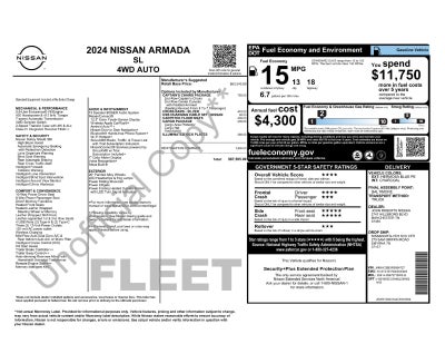 2024 Nissan Armada SL