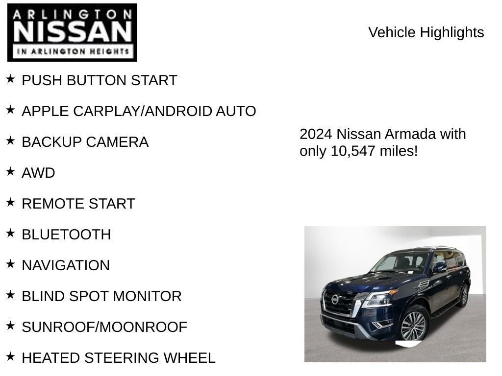 2024 Nissan Armada SL