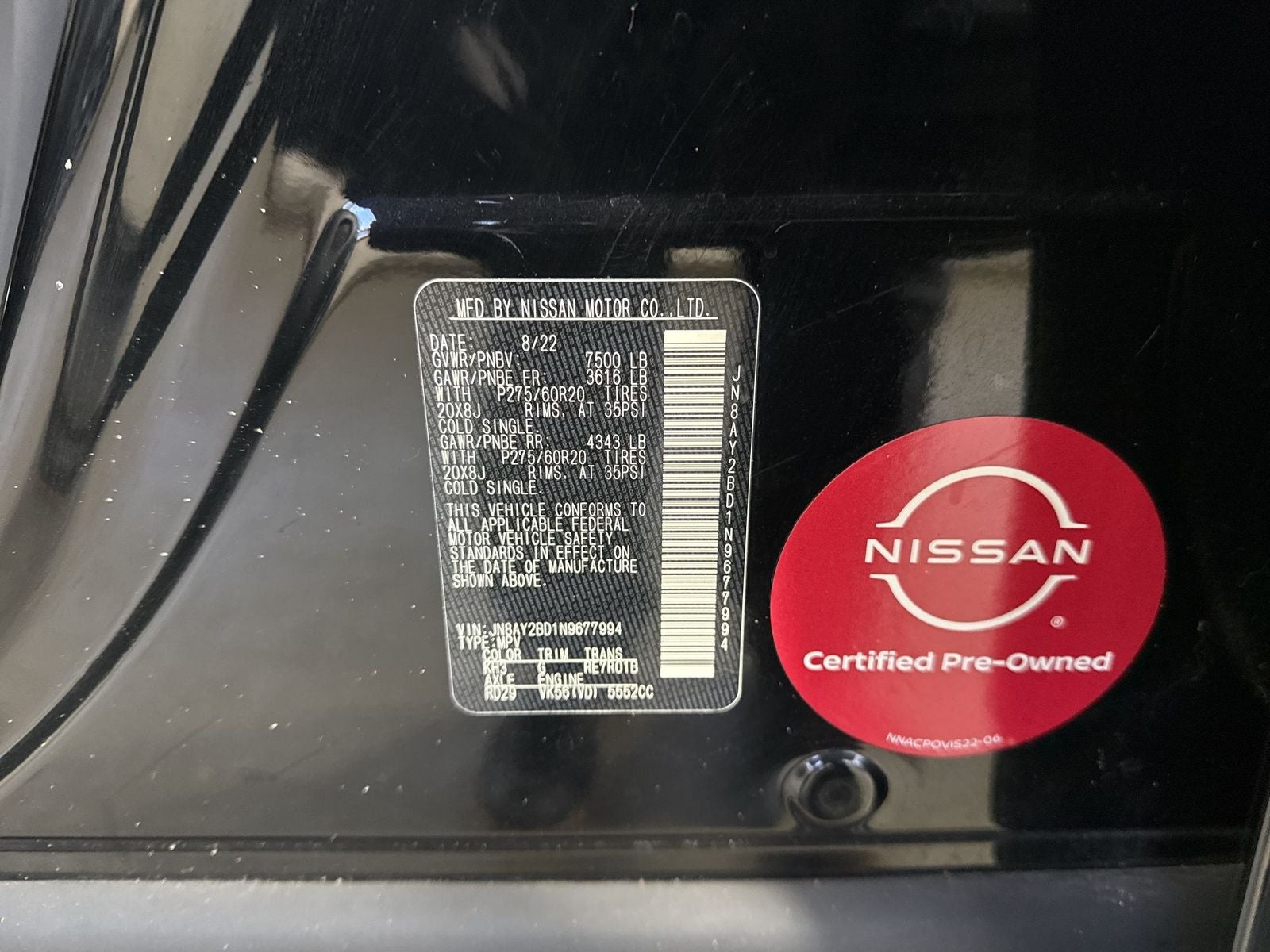 2022 Nissan Armada SL