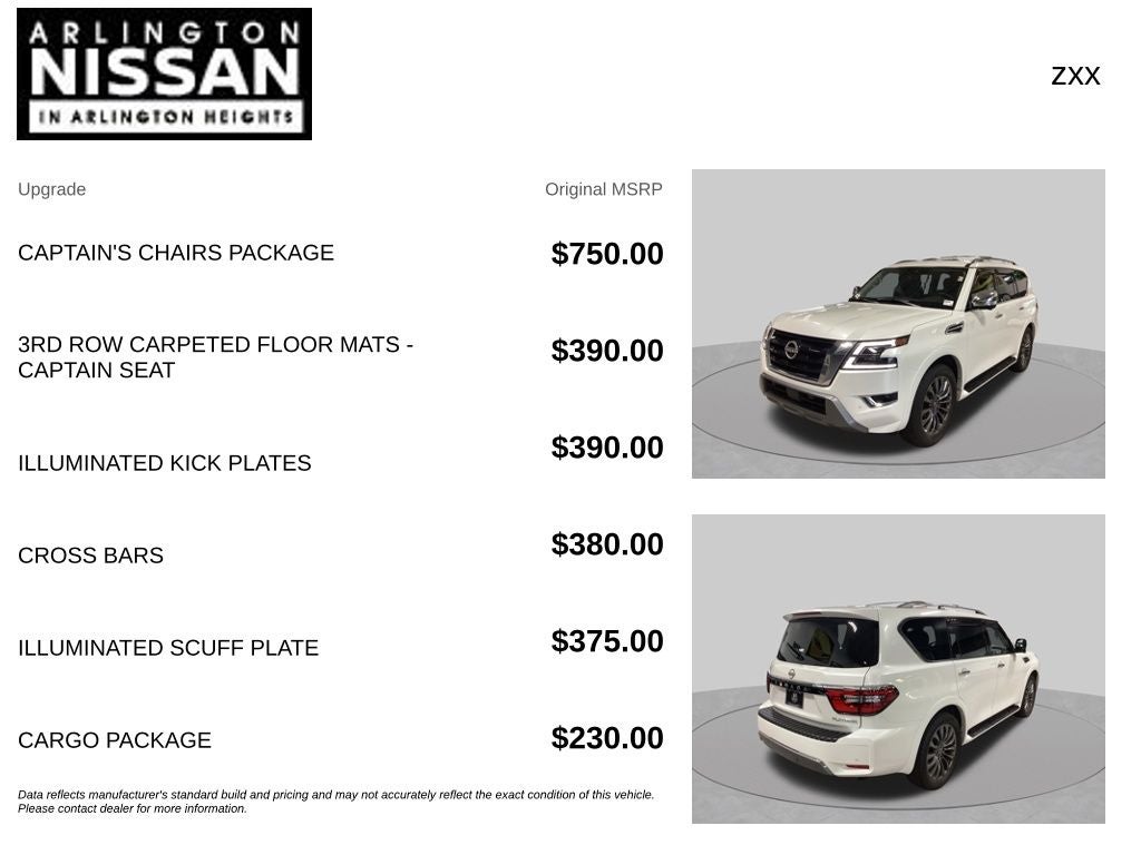 2023 Nissan Armada Platinum