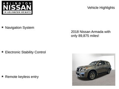 2018 Nissan Armada SL
