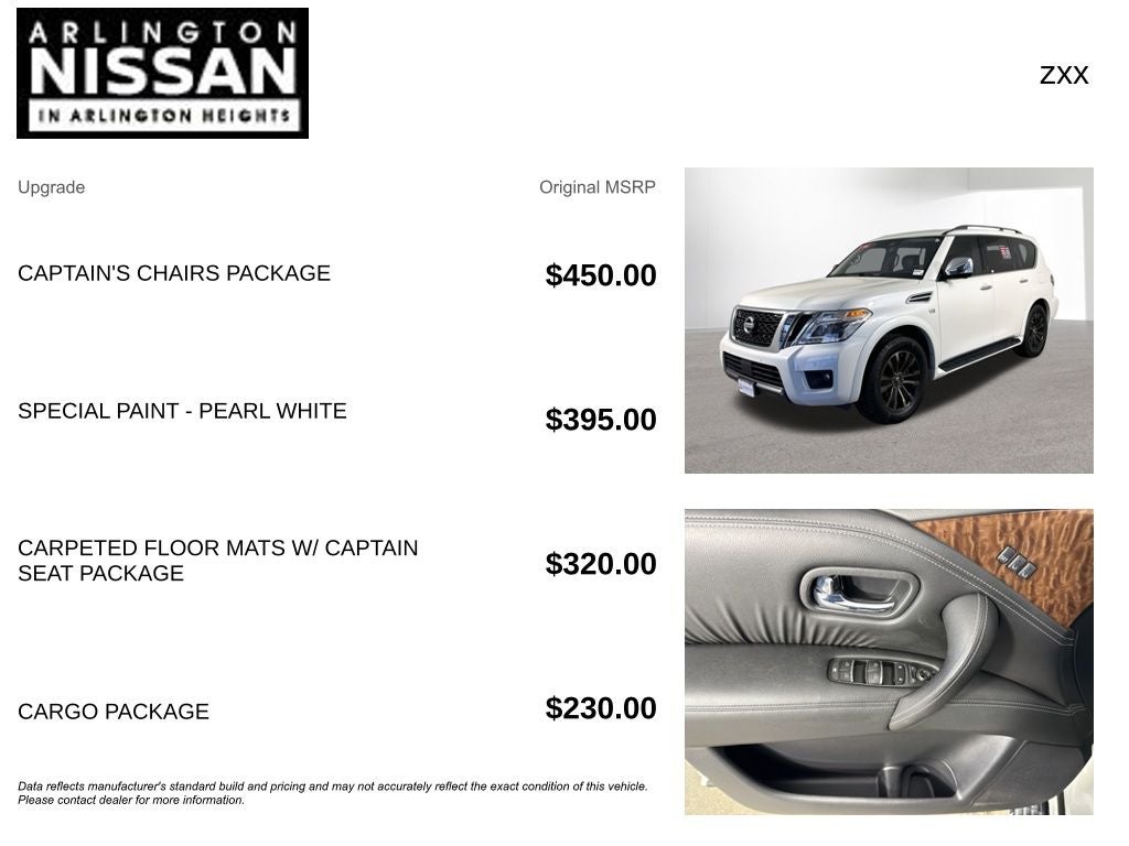 2019 Nissan Armada Platinum