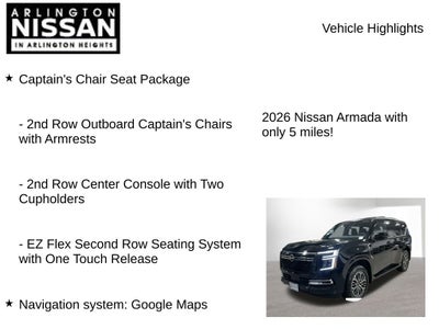 2026 Nissan Armada SL