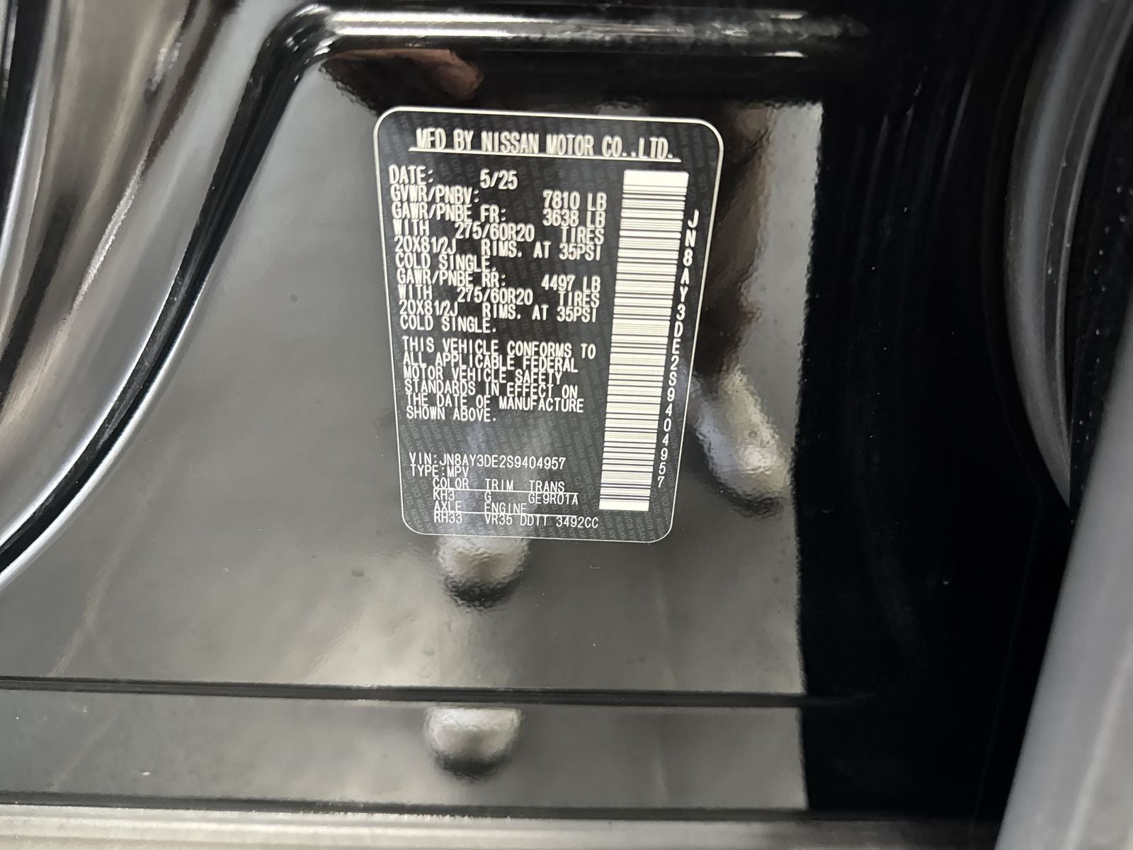 2025 Nissan Armada PRO-4X