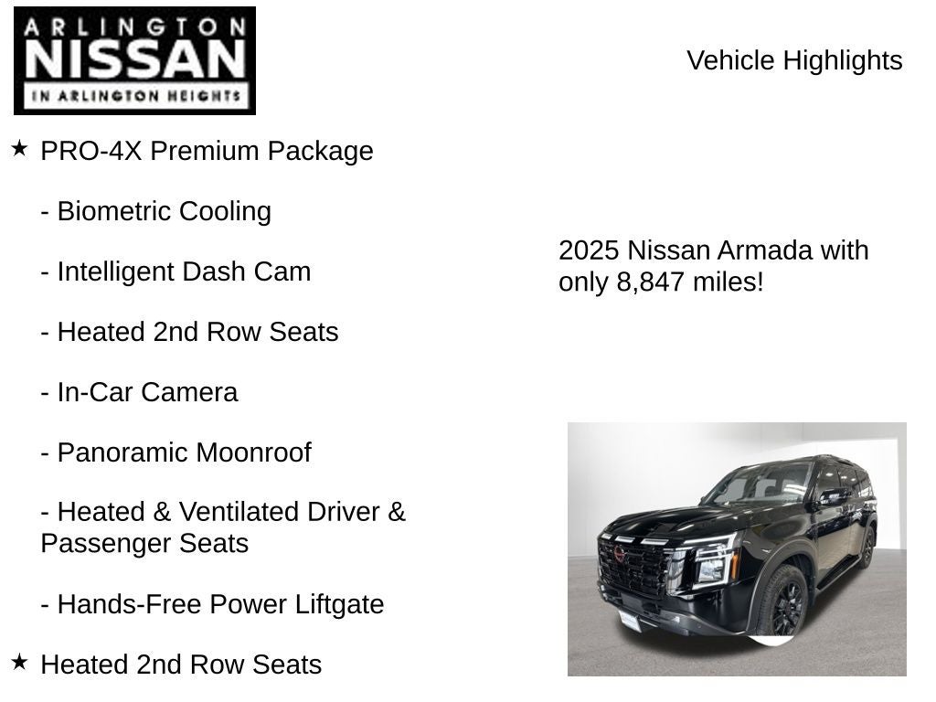 2025 Nissan Armada PRO-4X