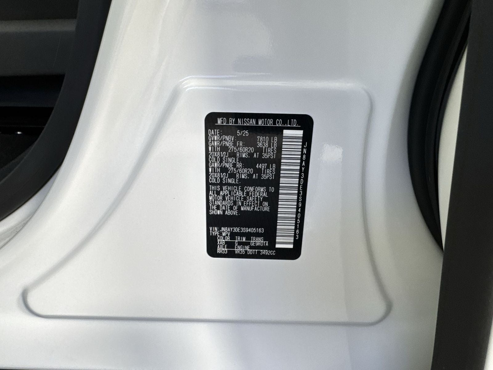 2025 Nissan Armada PRO-4X