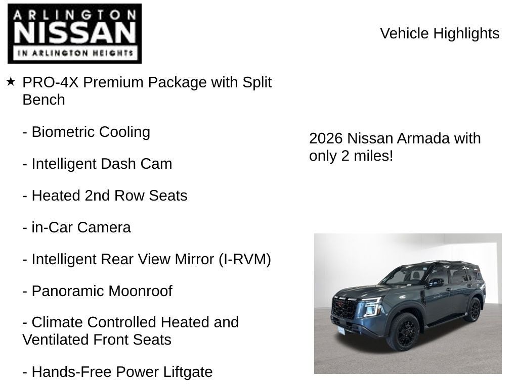 2026 Nissan Armada PRO-4X