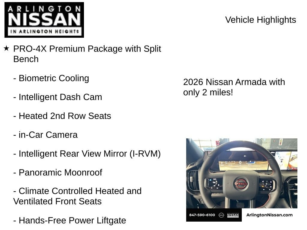 2026 Nissan Armada PRO-4X