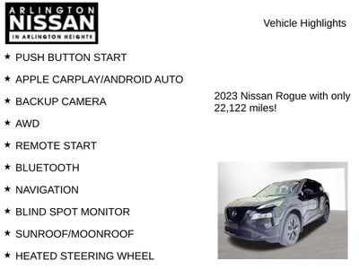 2023 Nissan Rogue SV Midnight Edition