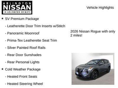2026 Nissan Rogue SV