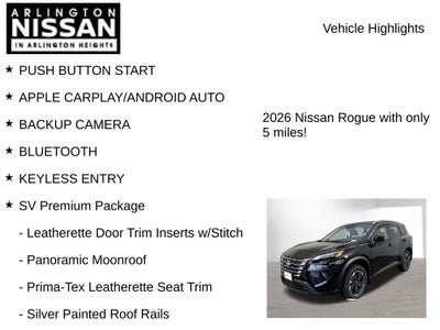 2026 Nissan Rogue SV