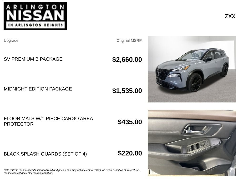 2023 Nissan Rogue SV Premium Midnight Edition