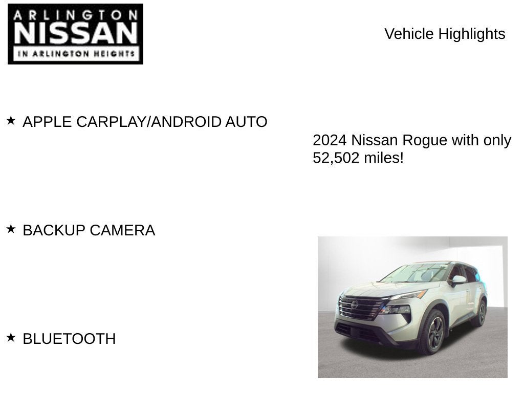 2024 Nissan Rogue SV