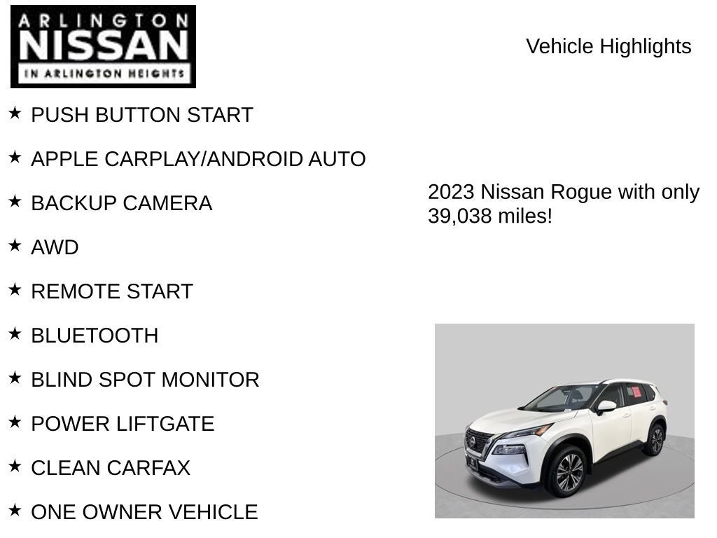2023 Nissan Rogue SV