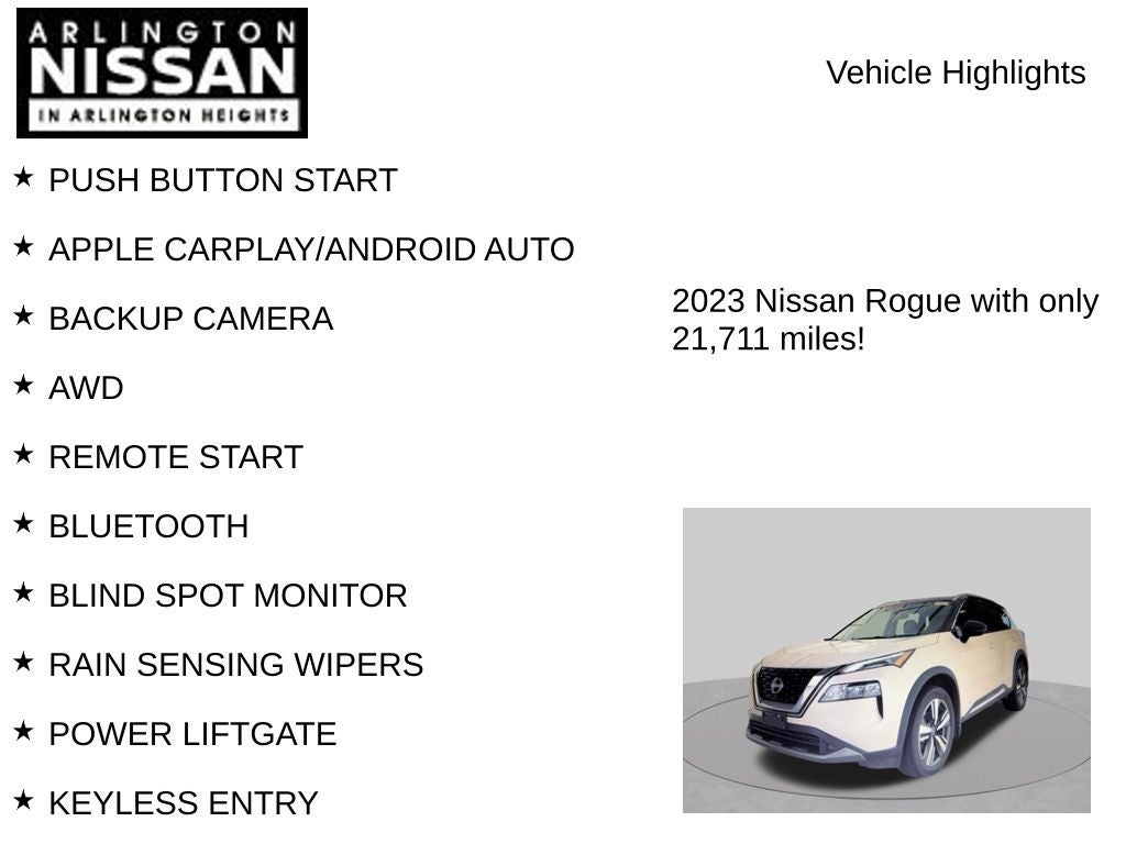 2023 Nissan Rogue SL