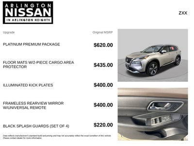 2023 Nissan Rogue Platinum