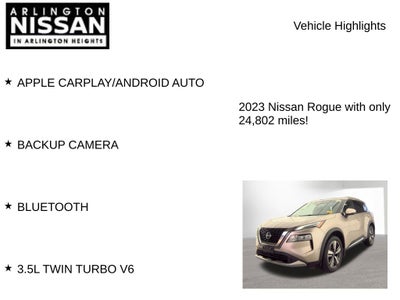 2023 Nissan Rogue Platinum