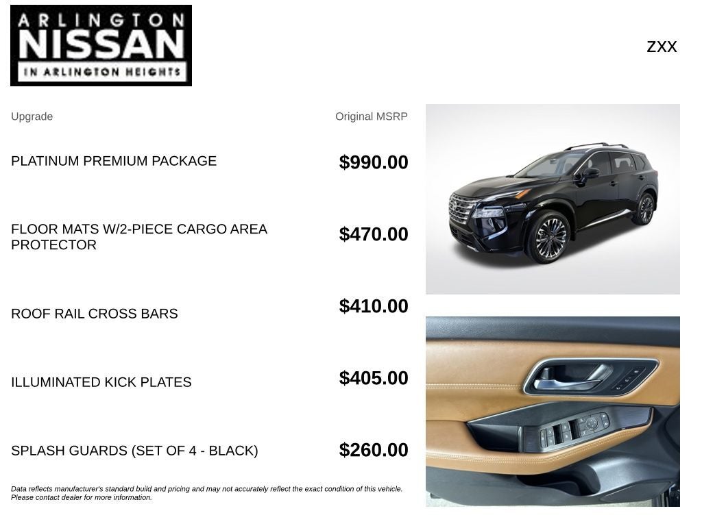 2025 Nissan Rogue Platinum
