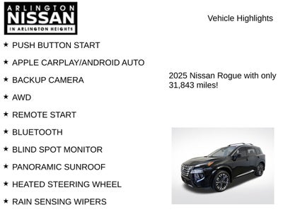 2025 Nissan Rogue Platinum