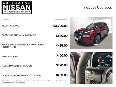 2026 Nissan Rogue Platinum