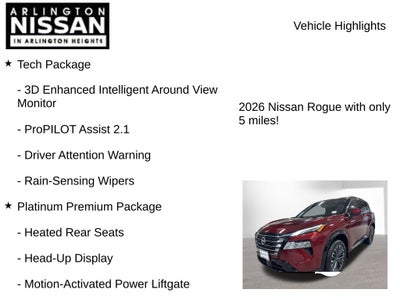 2026 Nissan Rogue Platinum